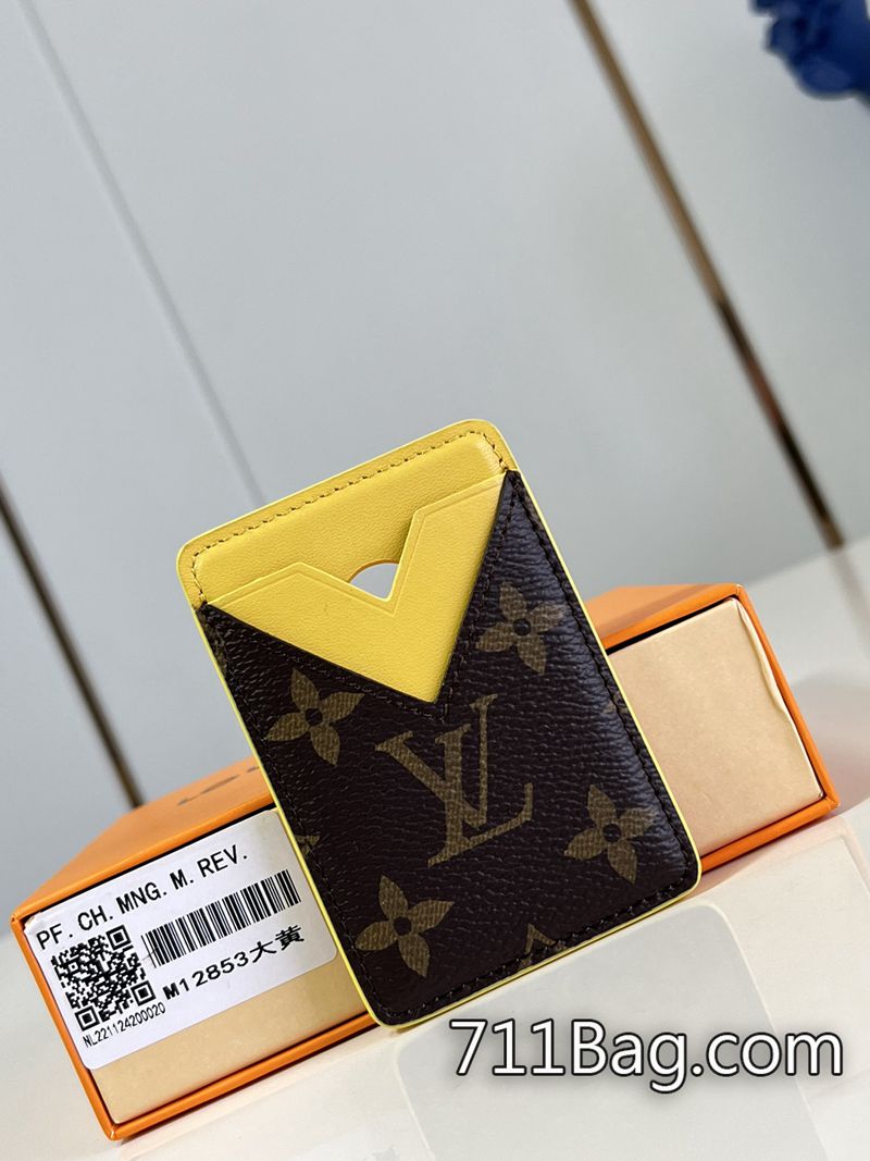 頂級精品LV M12853大黃 用料實在高端手袋 高仿LV細節對版包9.5x0.5x6.5cm 頂級精品LV M12853大黃 用料實在高端手袋 高仿LV細節對版包9.5x0.5x6.5cm