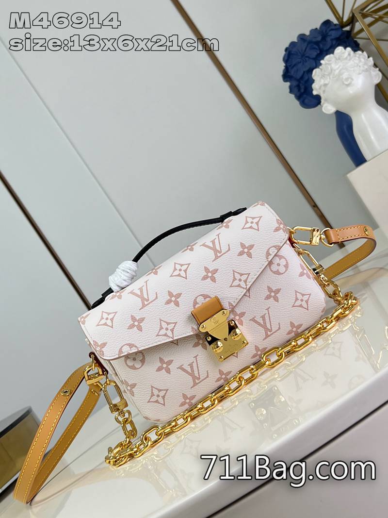 精品A貨LV M46914白花 做工嚴謹高仿名牌包 超3A LV潮流斜背包13.5x6x21.5cm 精品A貨LV M46914白花 做工嚴謹高仿名牌包 超3A LV潮流斜背包13.5x6x21.5cm