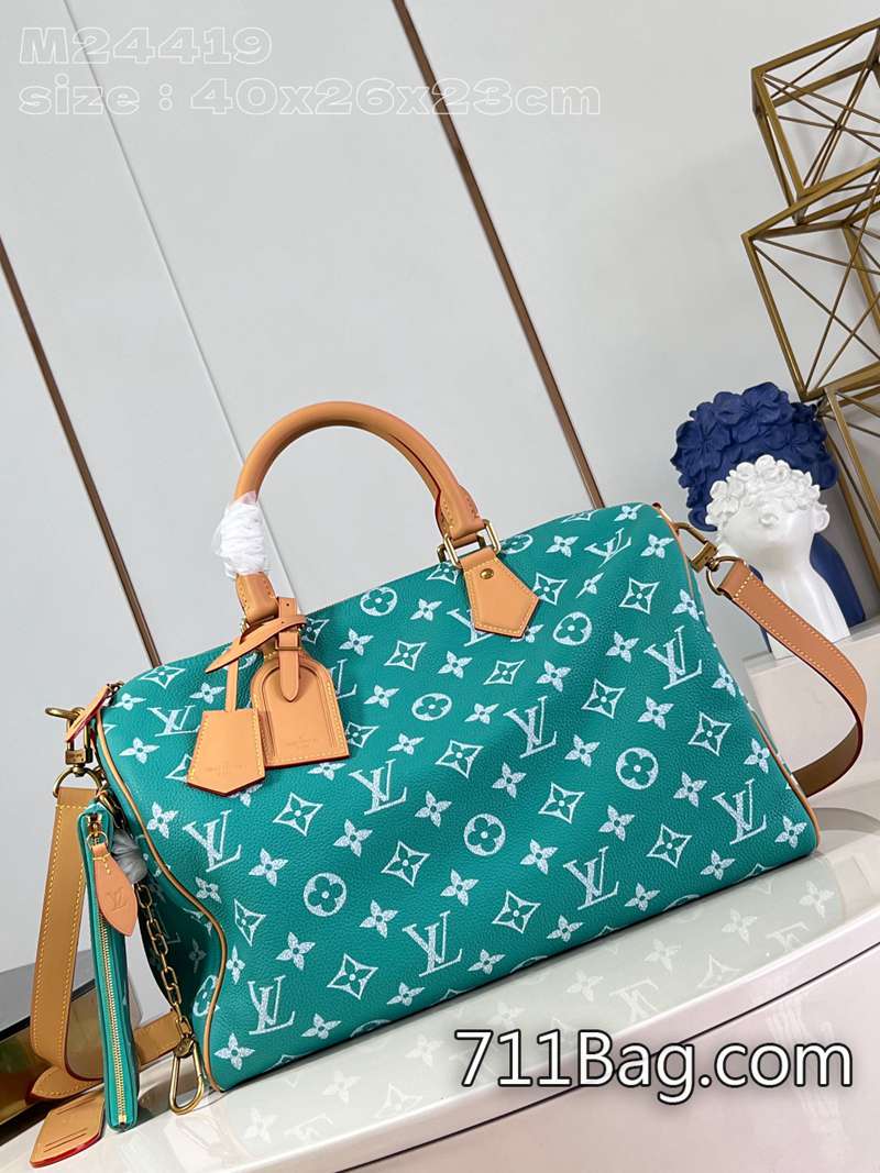 一比一LV M24419湖水綠 超高質感LV包推薦 精品LV原單品質40x26x23cm 一比一LV M24419湖水綠 超高質感LV包推薦 精品LV原單品質40x26x23cm