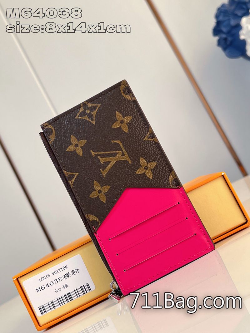 精仿LV M64038玫紅 材質考究包型挺括 一比一LV大容量包8x14.5x1cm 精仿LV M64038玫紅 材質考究包型挺括 一比一LV大容量包8x14.5x1cm