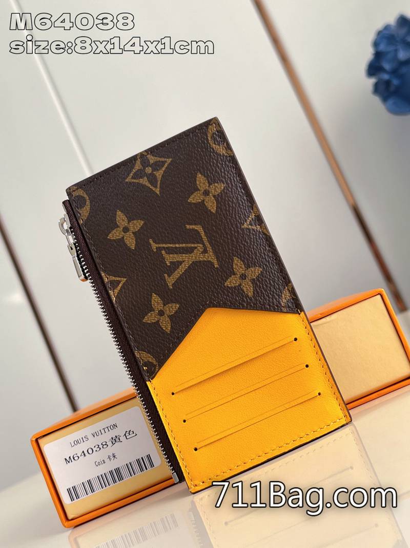 頂級精品LV M64038黃 精品手袋細節控首選 高仿LV復古肩背包8x14.5x1cm 頂級精品LV M64038黃 精品手袋細節控首選 高仿LV復古肩背包8x14.5x1cm