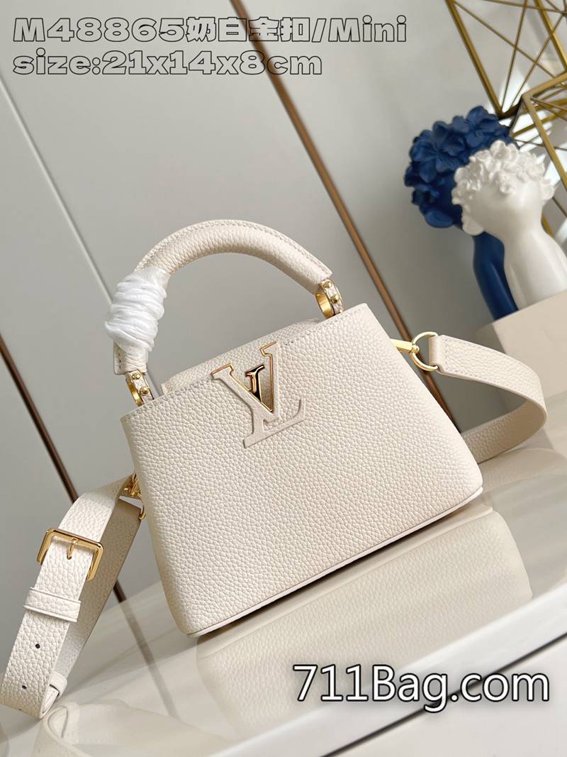頂級一比一LV M48865奶白金扣/迷你 高級面料手工包包 超3A LV迷你包推薦13.6x8x21cm 頂級一比一LV M48865奶白金扣/迷你 高級面料手工包包 超3A LV迷你包推薦13.6x8x21cm