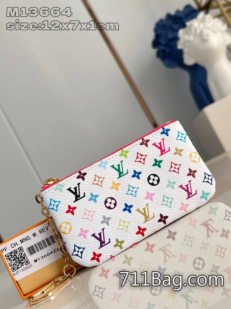 頂級超3A路易威登 M13664白彩 對版五金高品質包 超3A LV復刻系列12x7x1.5cm 頂級超3A路易威登 M13664白彩 對版五金高品質包 超3A LV復刻系列12x7x1.5cm