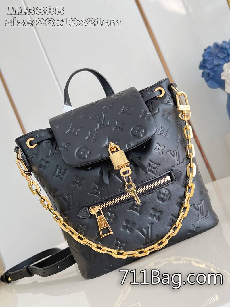 一比一Louis Vuitton M13385黑 頂級五金不褪色不生鏽 超3A LV原版復刻包26x10x21cm 一比一Louis Vuitton M13385黑 頂級五金不褪色不生鏽 超3A LV原版復刻包26x10x21cm