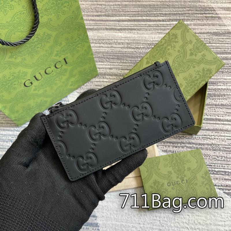 原版一比一Gucci 771314 如藝術品般的精緻呈現。 Gucci錢包A貨尺寸:7厘米(長)x14厘米(寬)顏色:黑色/壓花G原廠皮。 原版一比一Gucci 771314 如藝術品般的精緻呈現。 Gucci錢包A貨尺寸:7厘米(長)x14厘米(寬)顏色:黑色/壓花G原廠皮。