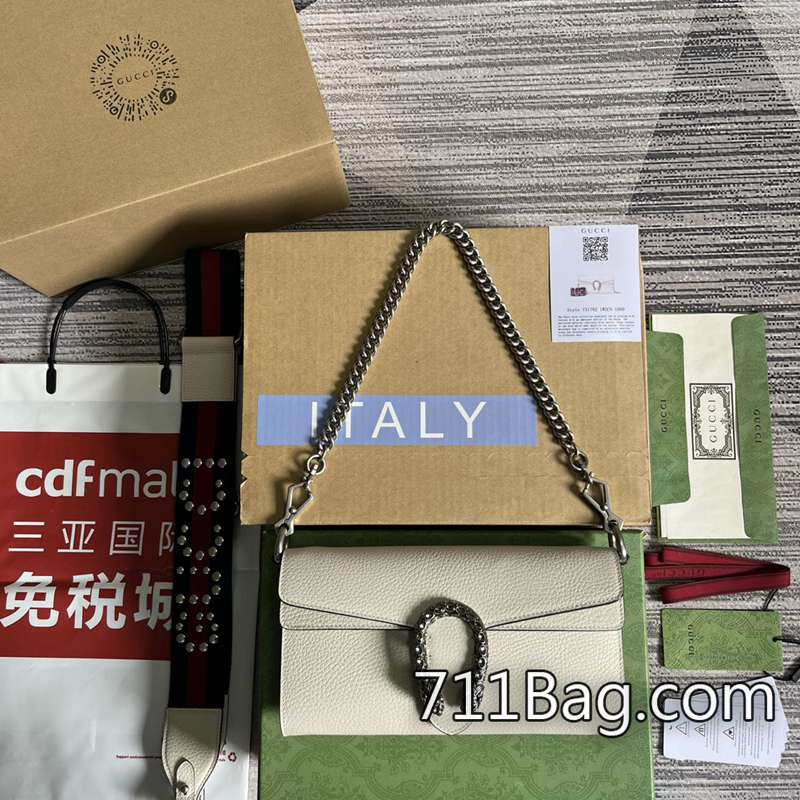 超3AGucci 731782 完美五金搭配真皮 Gucci高仿原單包尺寸:25*14*4cm顏色:白色全皮。 超3AGucci 731782 完美五金搭配真皮 Gucci高仿原單包尺寸:25*14*4cm顏色:白色全皮。