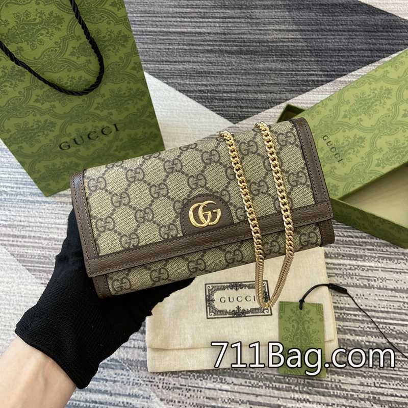 頂級A貨Gucci古馳 772309 高品質五金無色差 網紅同款Gucci高仿尺寸:19x10x3.5厘米。顏色:棕色/pvc。 頂級A貨Gucci古馳 772309 高品質五金無色差 網紅同款Gucci高仿尺寸:19x10x3.5厘米。顏色:棕色/pvc。