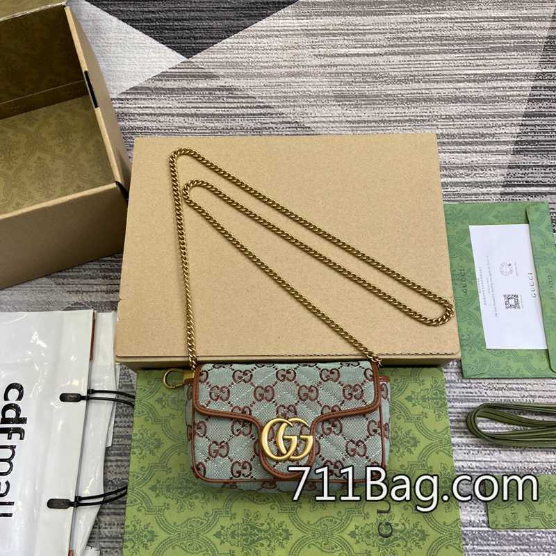 頂級一比一Gucci 783141 超高做工還原真品 Gucci原廠仿品熱銷中尺寸:16.5(寬)x9.5(高)x4.5厘米(深)顏色:棕色/淡藍帆佈。 頂級一比一Gucci 783141 超高做工還原真品 Gucci原廠仿品熱銷中尺寸:16.5(寬)x9.5(高)x4.5厘米(深)顏色:棕色/淡藍帆佈。