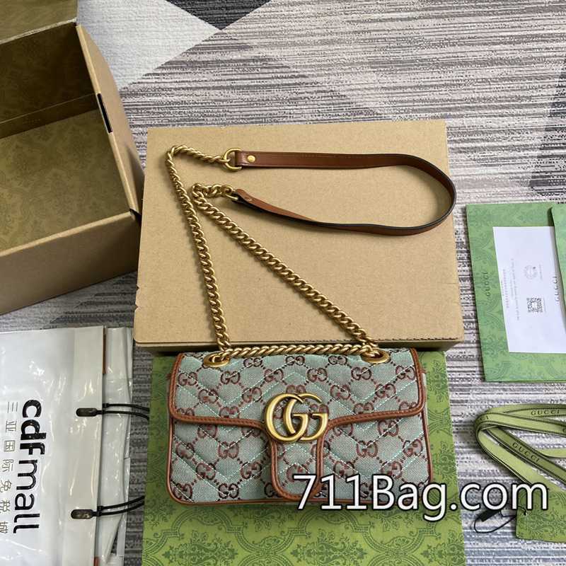 頂級精品Gucci 446744 高端包必備奢華細節 Gucci正版開模A貨尺寸:23(寬)x13(高)x7厘米(深)顏色:棕色/淡藍帆佈。 頂級精品Gucci 446744 高端包必備奢華細節 Gucci正版開模A貨尺寸:23(寬)x13(高)x7厘米(深)顏色:棕色/淡藍帆佈。
