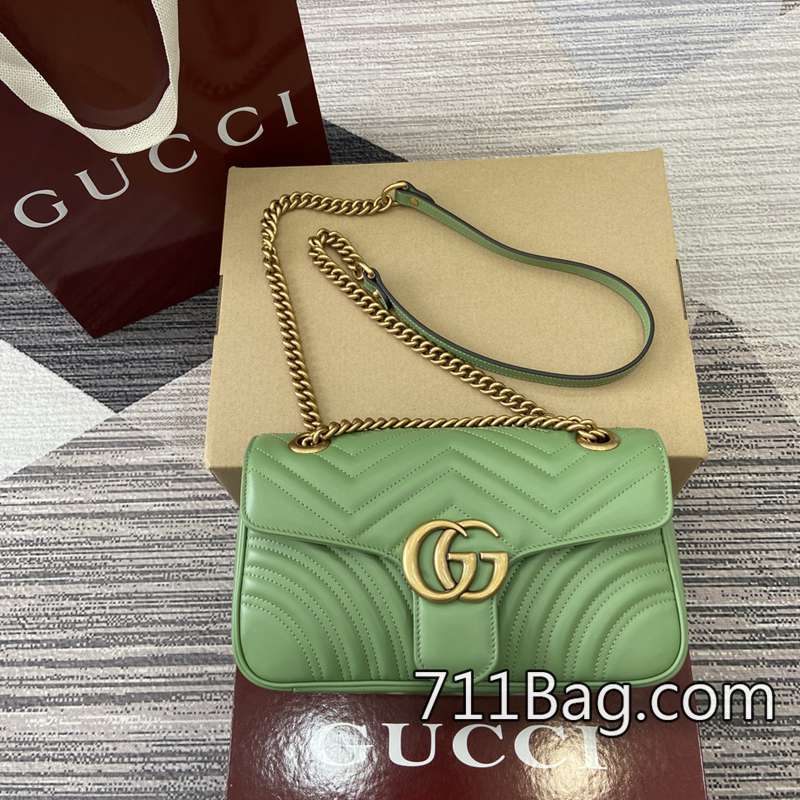 高仿Gucci 443497 完美手工細節高仿包 Gucci正版開模A貨尺寸:26厘米(寬)x15厘米(高)x7厘米(深)顏色:牛油果綠/進口原廠皮。 高仿Gucci 443497 完美手工細節高仿包 Gucci正版開模A貨尺寸:26厘米(寬)x15厘米(高)x7厘米(深)顏色:牛油果綠/進口原廠皮。