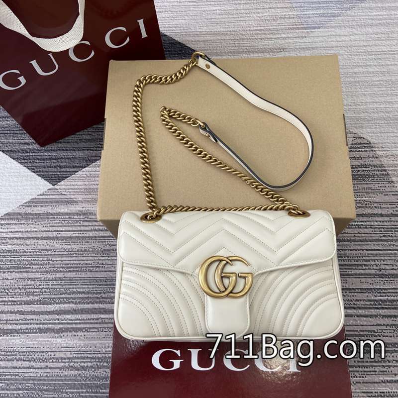 頂級A貨Gucci 443497 標籤、吊牌與正品一致無差。 Gucci雙G標誌高仿尺寸:26厘米(寬)x15厘米(高)x7厘米(深)顏色:白色/進口原廠皮。 頂級A貨Gucci 443497 標籤、吊牌與正品一致無差。 Gucci雙G標誌高仿尺寸:26厘米(寬)x15厘米(高)x7厘米(深)顏色:白色/進口原廠皮。