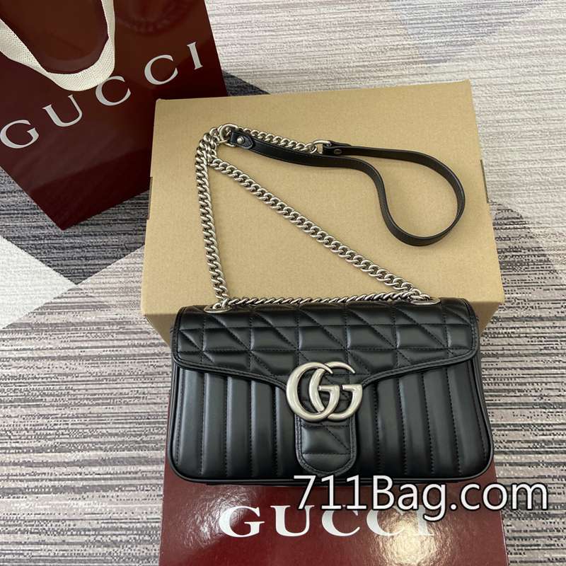 精品Gucci 443497 每一針一線都呈現精品級水準。 Gucci錢包A貨尺寸:26*15*7cm。顏色:黑色格子全皮/原廠皮。 精品Gucci 443497 每一針一線都呈現精品級水準。 Gucci錢包A貨尺寸:26*15*7cm。顏色:黑色格子全皮/原廠皮。