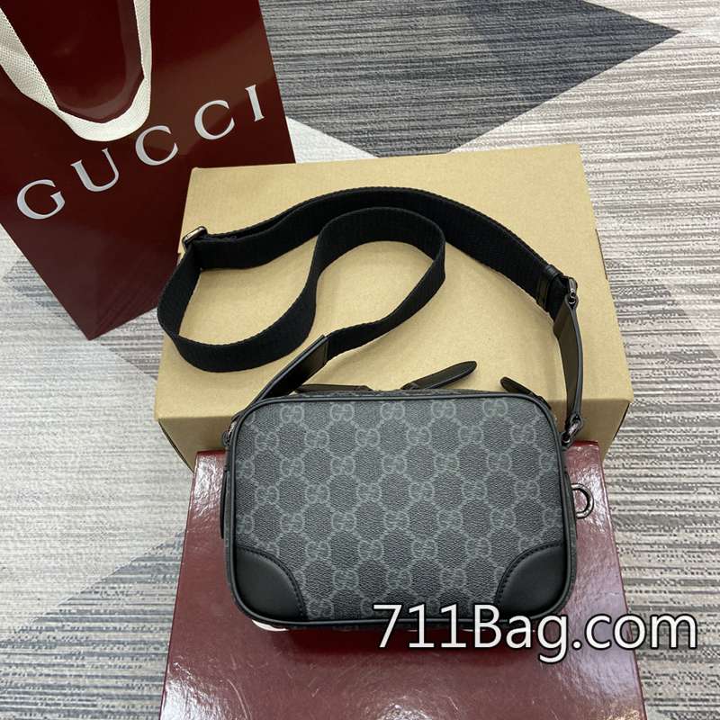 頂級高仿Gucci 821217 原版用料精品包包 Gucci高仿內裡對版尺寸:19厘米(寬)x12.5厘米(高)x7厘米(深)顏色:黑色pvc/原廠皮。 頂級高仿Gucci 821217 原版用料精品包包 Gucci高仿內裡對版尺寸:19厘米(寬)x12.5厘米(高)x7厘米(深)顏色:黑色pvc/原廠皮。