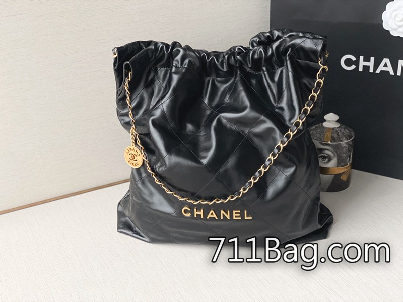 一比一Chanel AS3262 黑金22bag高仿Chanel使用頂級小羊皮製作 香奈兒A貨適合什麼年齡層大號48*45*10cm/3262 一比一Chanel AS3262 黑金22bag高仿Chanel使用頂級小羊皮製作 香奈兒A貨適合什麼年齡層大號48*45*10cm/3262