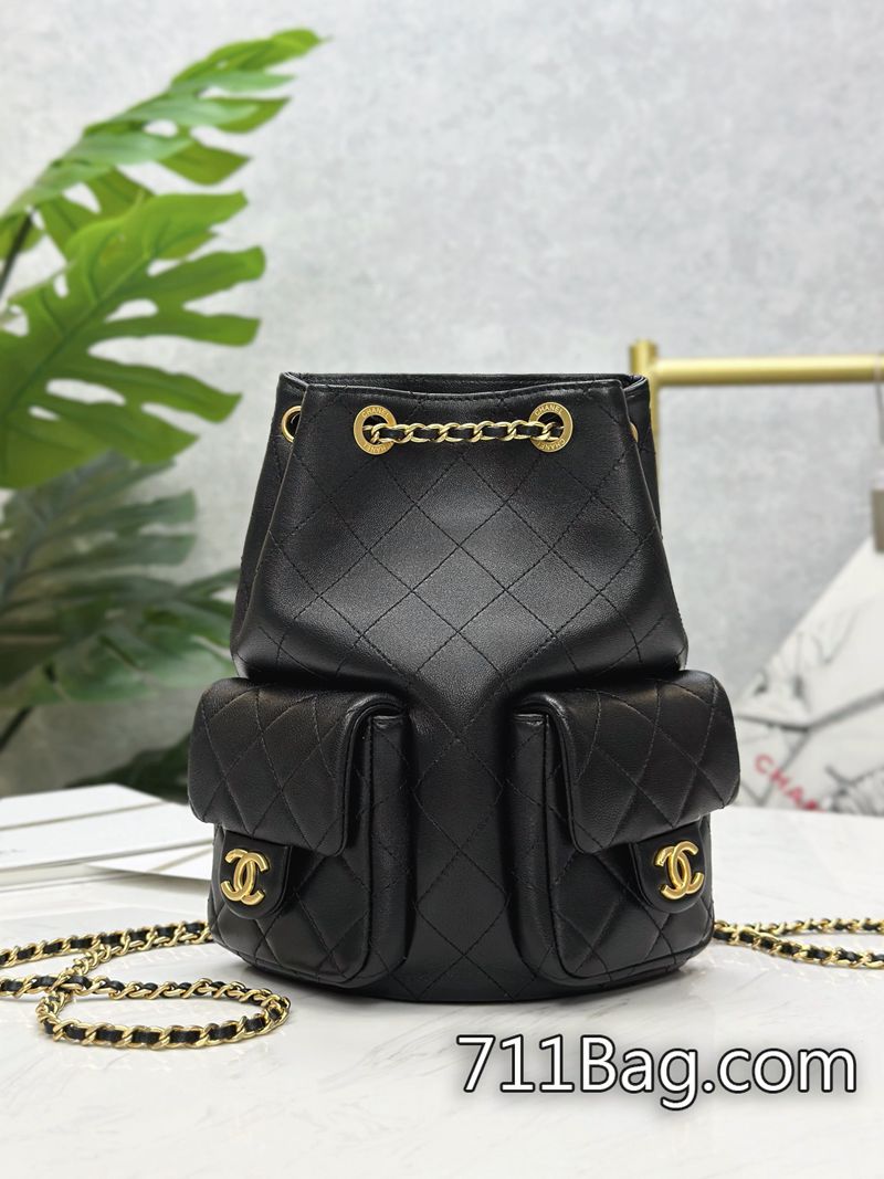 頂級精品Chanel AS5310 雙口袋雙肩背包小羊皮高仿香奈兒包包外觀細節精準複刻 A貨香奈兒價格參考24.5*18*8cm/5310 頂級精品Chanel AS5310 雙口袋雙肩背包小羊皮高仿香奈兒包包外觀細節精準複刻 A貨香奈兒價格參考24.5*18*8cm/5310