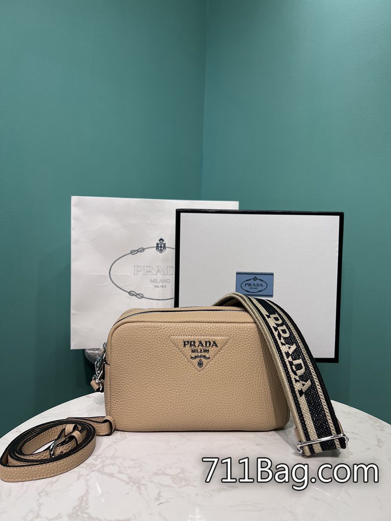 頂級精品Prada普拉達 1BH08 高端質感奢侈品同款 澳門高仿Prada包推薦尺寸:長22x高14x底8cm-711高仿包包,A貨包包