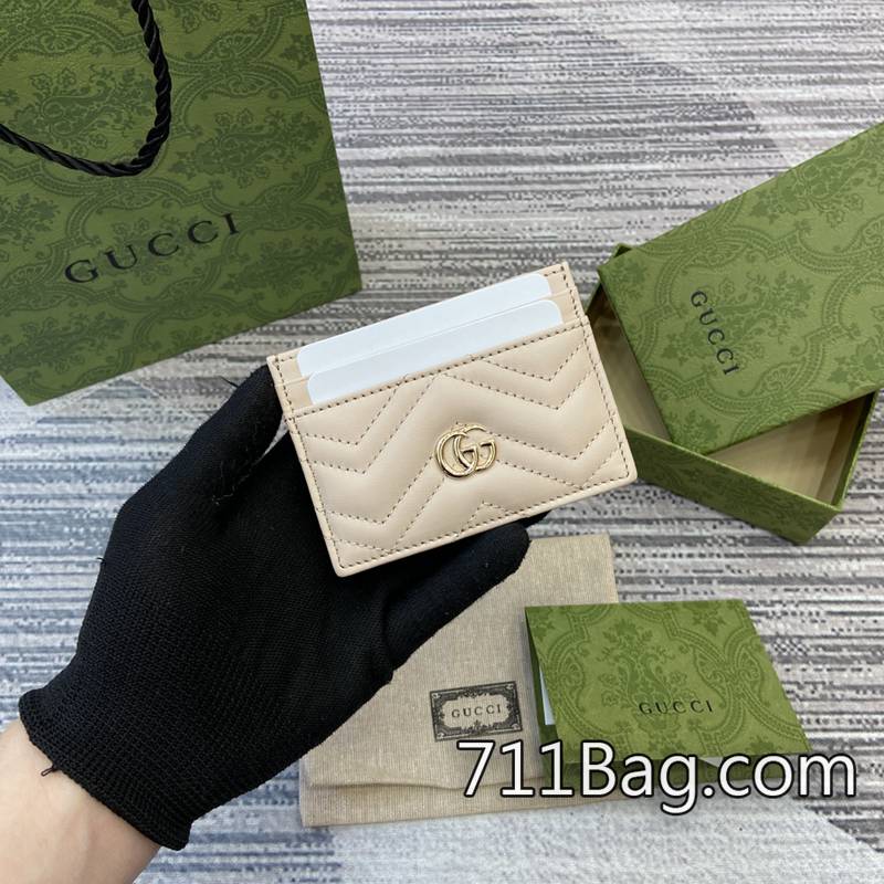 精仿Gucci 443127 包口走線與原版比例一致。 淘寶Gucci高仿包尺寸:10厘米(寬)x7厘米(高)顏色:新淺粉色/原廠皮。-711高仿包包,A貨包包
