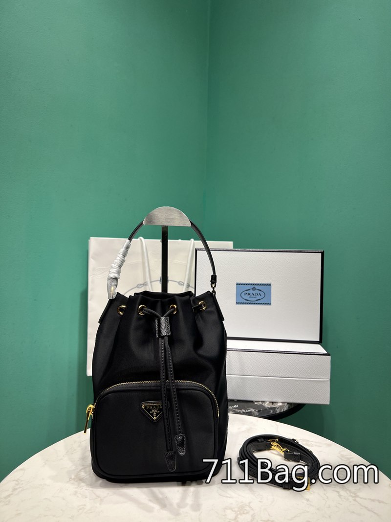 原版一比一Prada 1BH038 手工打造細節控首選 流行款Prada仿包2025尺寸:23/18/12cm-711高仿包包,A貨包包
