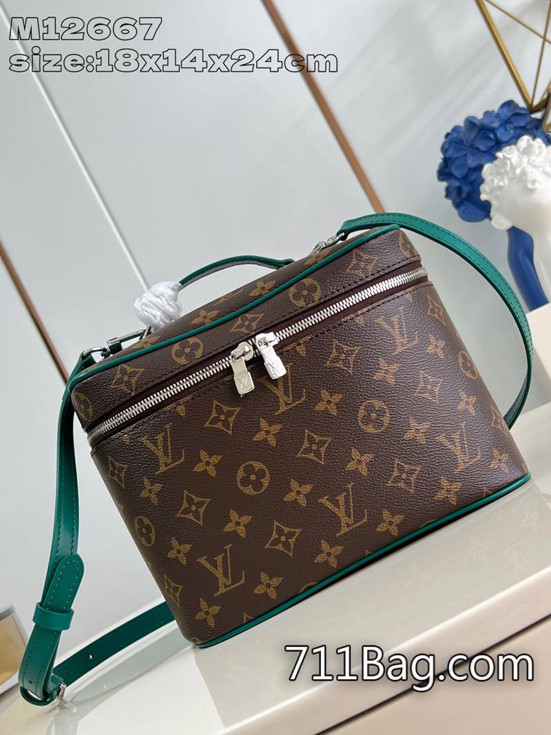 精品LV M12667綠 質感強烈高端包包 A貨LV大氣用包18x14.5x24cm-711高仿包包,A貨包包