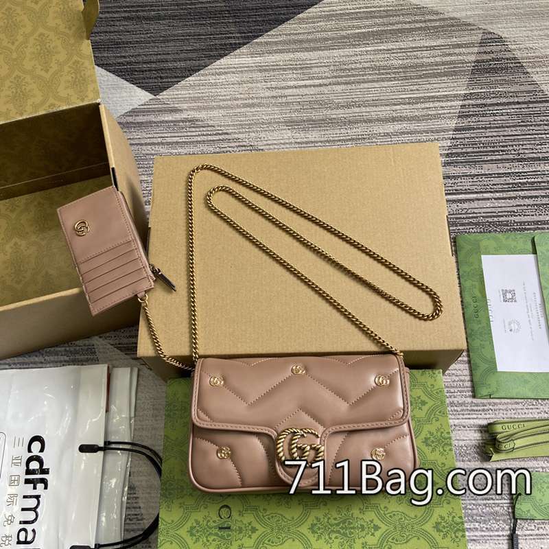 一比一Gucci 768293 專人客服講解每一細節。 高仿Gucci卡包尺寸:12(長)x21(寬)x5厘米(厚)顏色:粉色/原廠皮。-711高仿包包,A貨包包