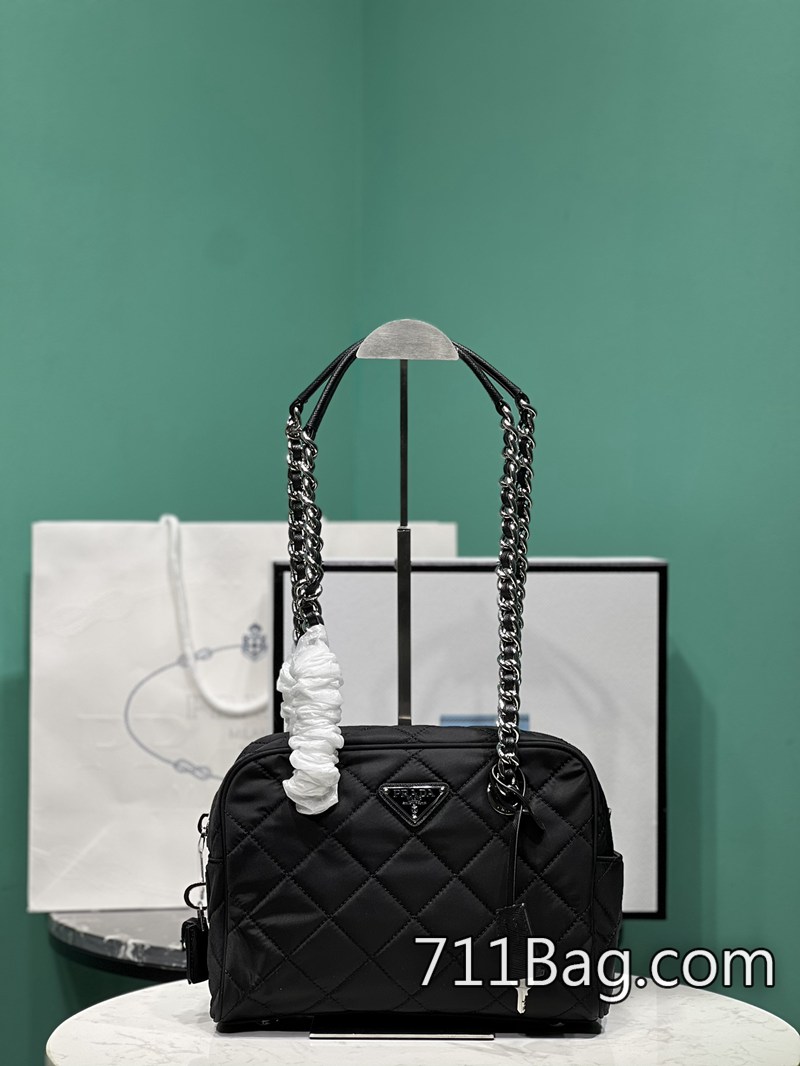 原版一比一Prada 1BB903 一針一線完美復刻 高仿Prada包支持退換貨尺寸:長26x高19x底11cm-711高仿包包,A貨包包