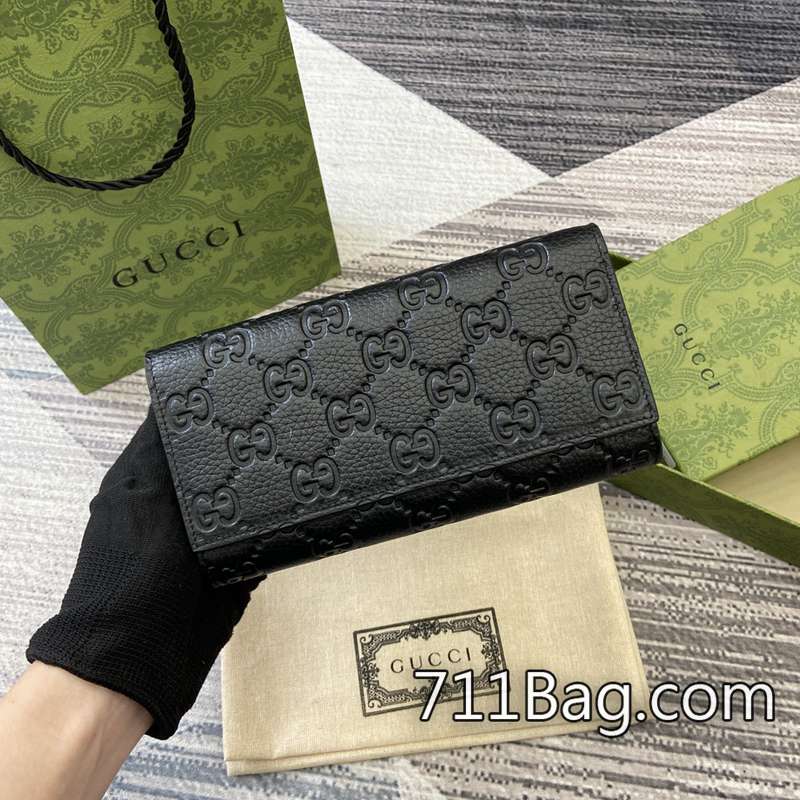 精品高仿Gucci 815922 包包一出廠即封膜保護。 Gucci仿品微信購買尺寸:19(長)x10(寬)x2.5cm(厚)顏色:黑色全皮/原廠皮。-711高仿包包,A貨包包