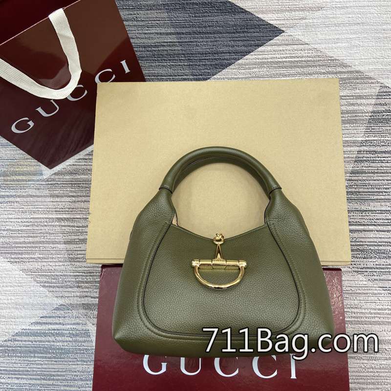 頂級高仿Gucci 821623 嚴選皮料手工包款 Gucci包A貨開模對比尺寸:27.5厘米(寬)x21厘米(高)x16厘米(深)顏色:綠色全皮/原廠皮。-711高仿包包,A貨包包
