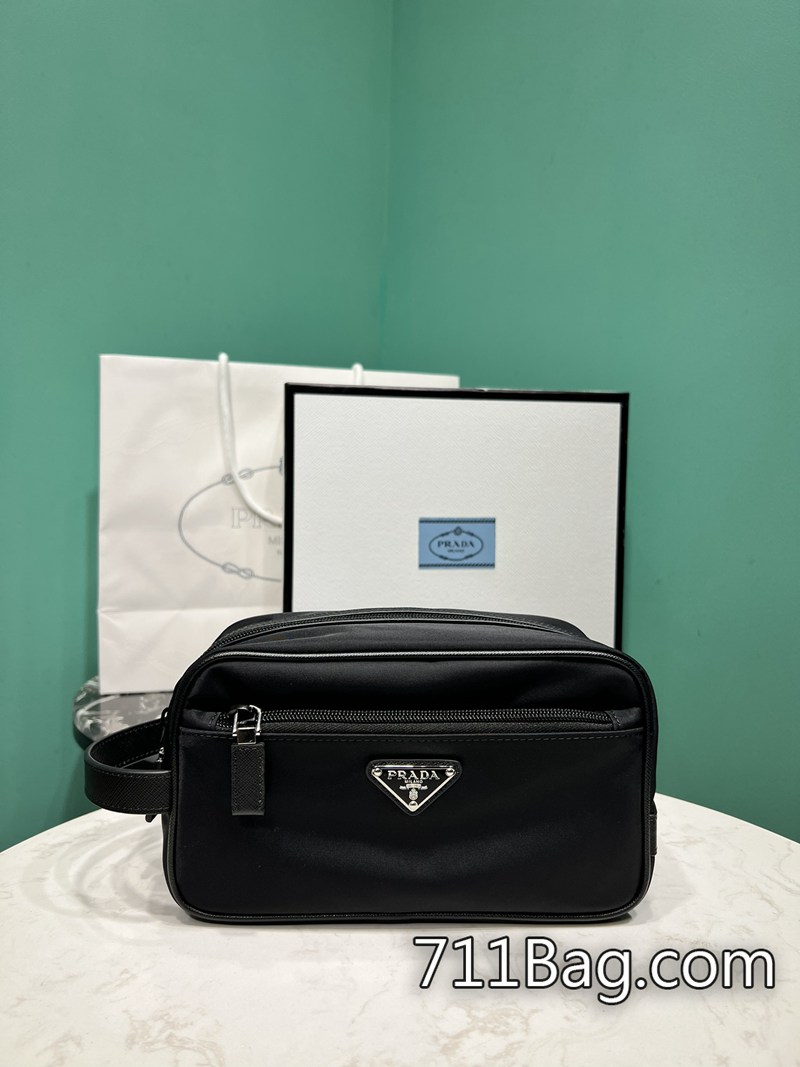 頂級高仿Prada 2NA819 精品做工頂級還原 Prada雙肩背包A貨尺寸:22/11/12.5cm-711高仿包包,A貨包包