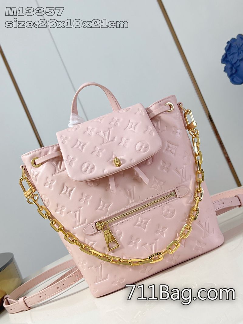 頂級超3ALV M13357粉 手感柔軟高質感包包 A貨LV高質量仿品26x10x21cm-711高仿包包,A貨包包