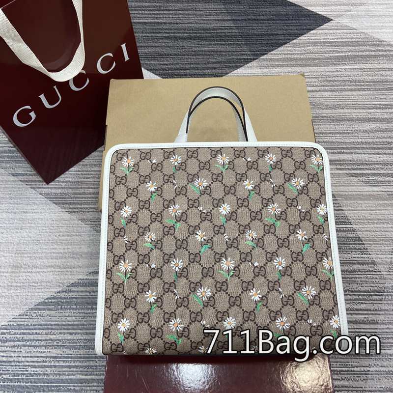 頂級A貨Gucci 605614 鈕扣緊實無晃動,品質穩定。 Gucci條紋經典仿包尺寸:28.5厘米(寬)x25厘米(高)x11厘米(深)顏色:花卉印花pvc/原廠皮。-711高仿包包,A貨包包
