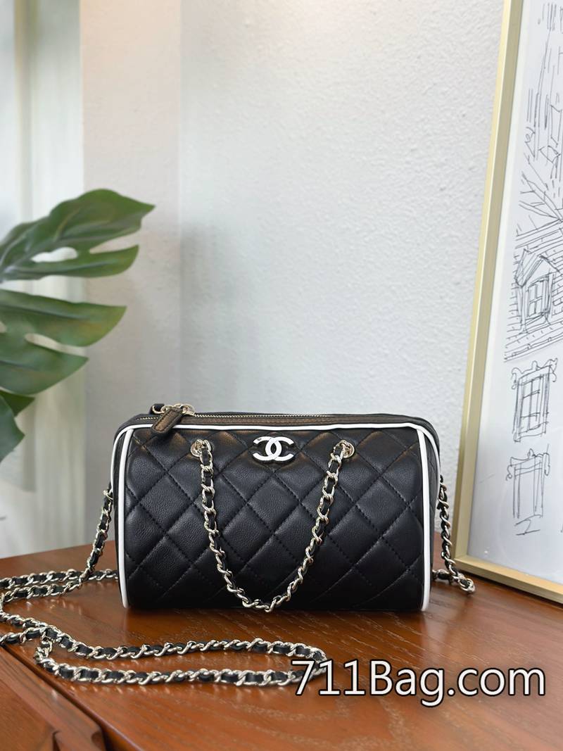 頂級精品Chanel AS4515 專櫃對版材質還原度高 淘寶高仿Chanel哪傢店好11.5*18.5*11cm/4515-711高仿包包,A貨包包