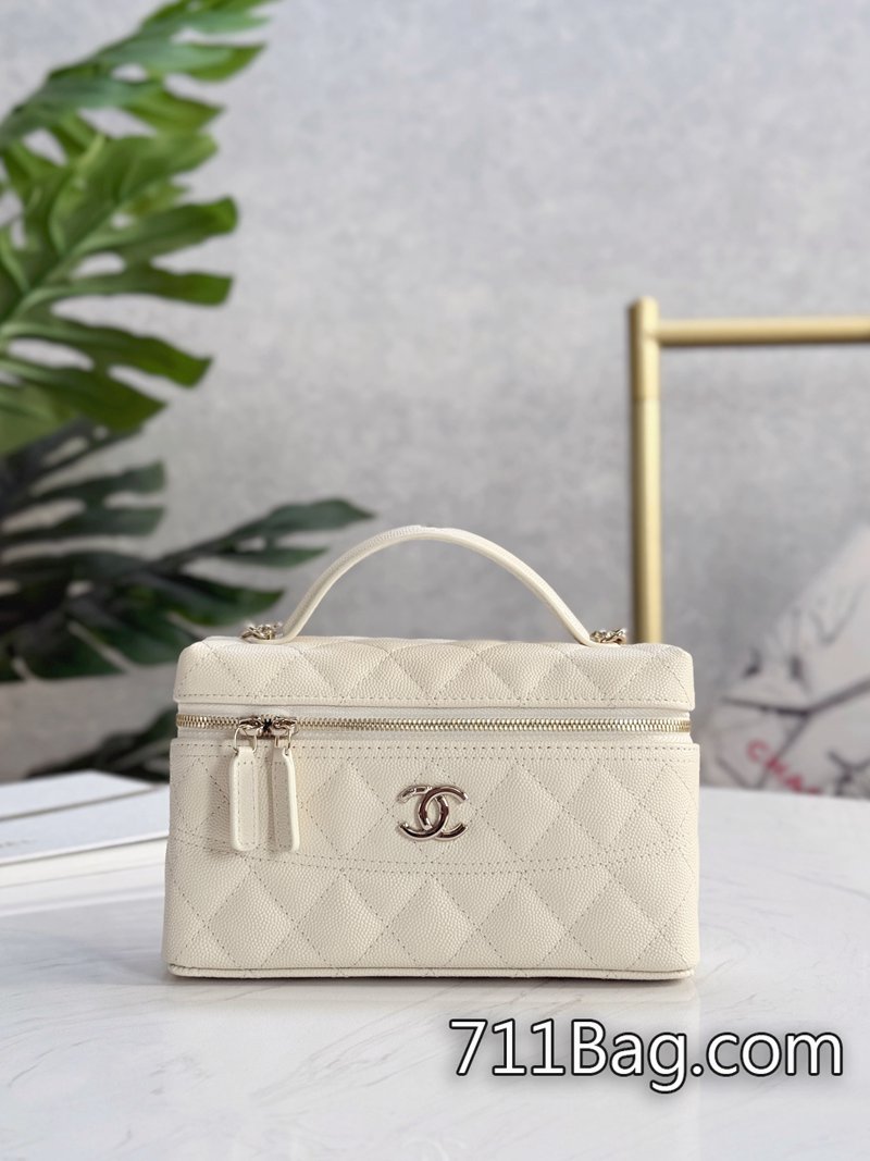 頂級精品Chanel AS4407 高仿Chanel連細節都幾可亂真 A貨Chanel雙C耳環價格17*19.5*5cm/4407-711高仿包包,A貨包包